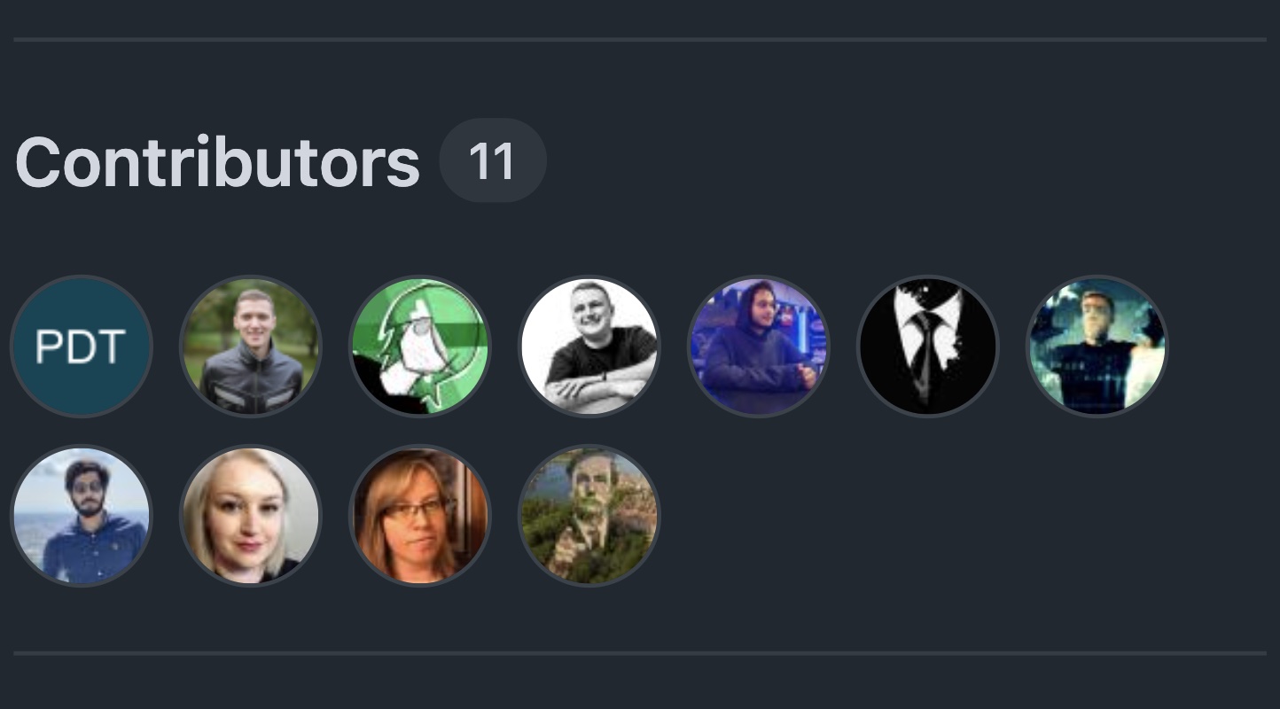 GitHub collaborators screenshot